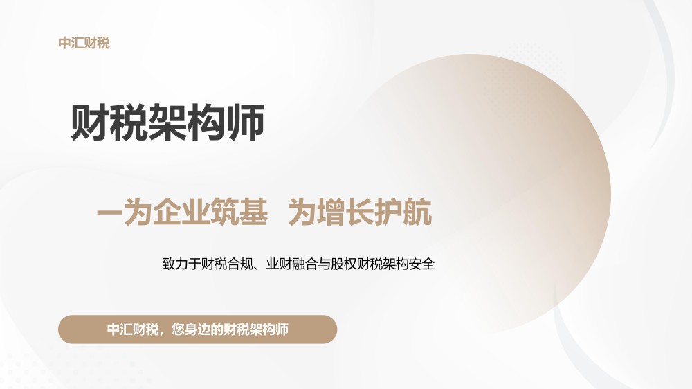 《财税架构师：企业财税管控&amp;股权架构》